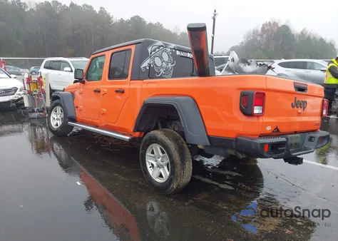 2020 Jeep Gladiator Sport S 4X4 из США, поврежденный, VIN 1C6JJTAG8LL168820